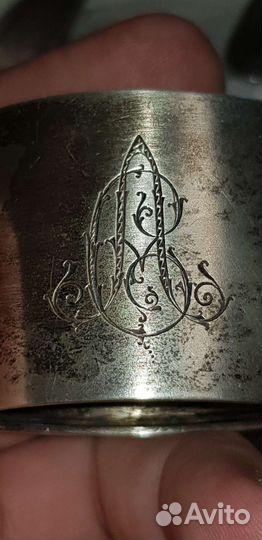 Кольца для салфеток серебро