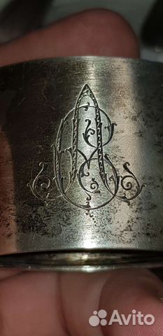 Кольца для салфеток серебро