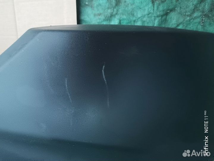 Юбка заднего бампера Kia Soul 2019-2021 г