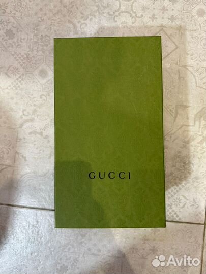 Кожаные туфли Gucci