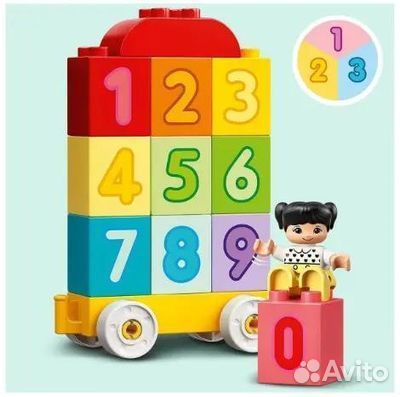 Lego duplo поезд новый