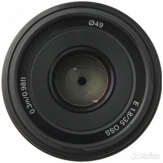 Объектив Sony E 35mm f/1.8