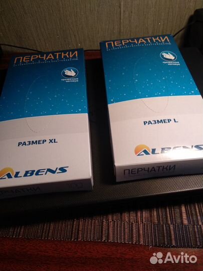 Перчатки нитриловые и эластомерные