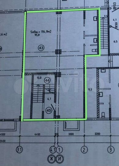 Свободного назначения, 118 м²