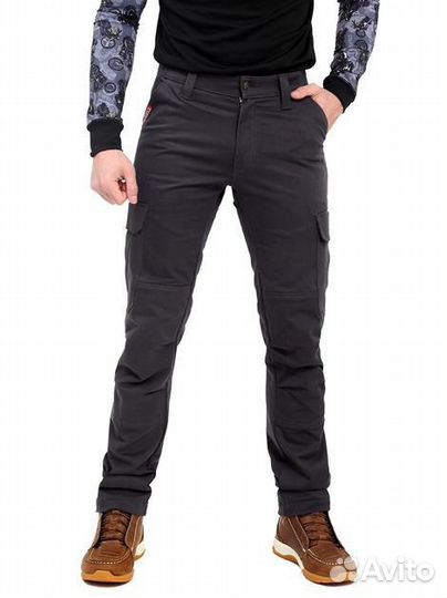 Мотобрюки starks Cargo python tactic Серые