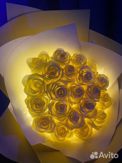 Букеты из атласных лент