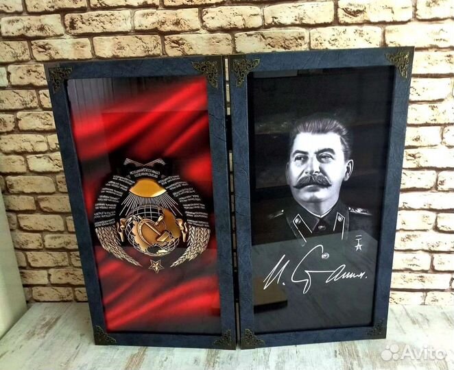 Нарды ручной работы со стеклом