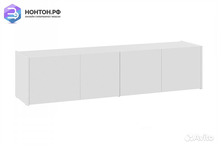Тв-тумба Рокс белый ясень
