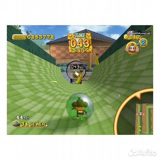Super Monkey Ball Deluxe, б/у (Xbox)
