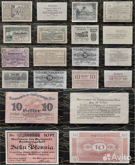 Боны разных стран