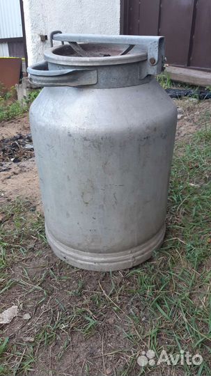 Фляга алюминиевая бу 40л