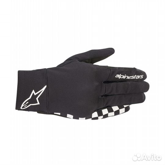 Motorradhandschuhe Alpinestars Reef Schwarz-Weiss wei