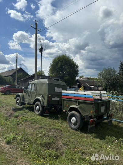 ГАЗ 69 2.1 МТ, 1972, 100 000 км