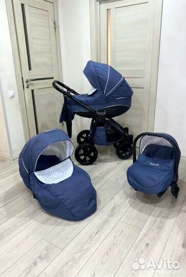 Коляска 3 в 1 Тutis Мimi (джинс)