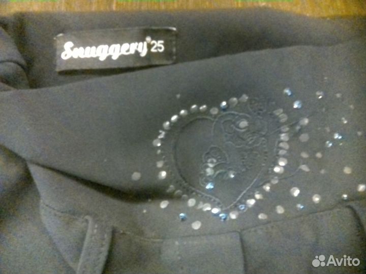 Брюки школьные синие для девочки