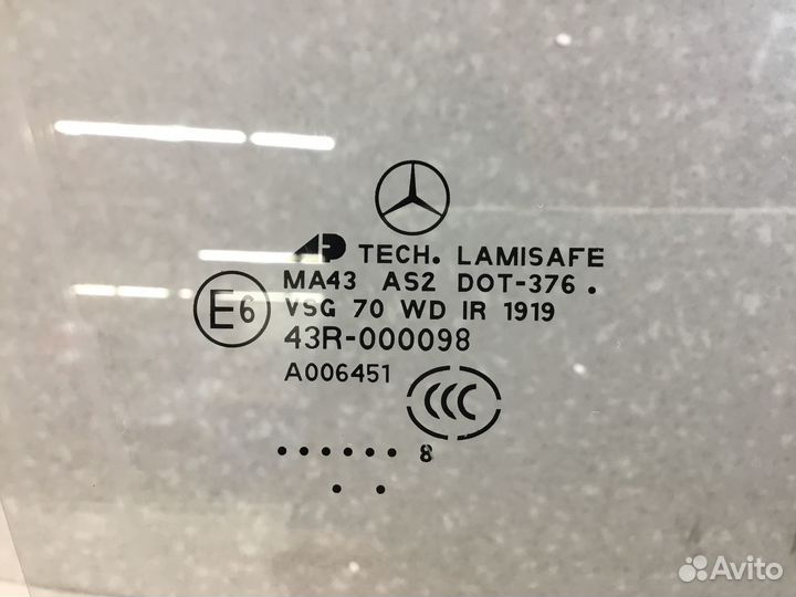 Стекло двери передней правой Mercedes Benz GL-Clas