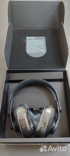 Закрытые студийные наушники AKG K361