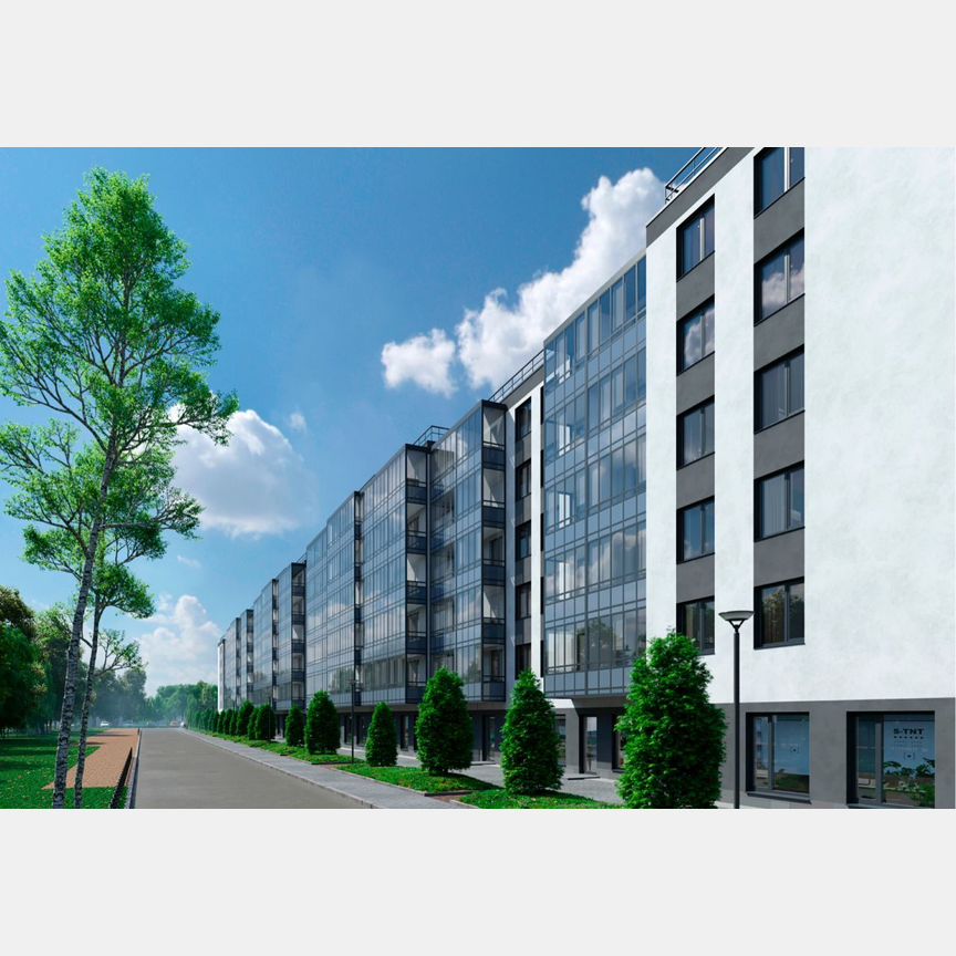 2-к. квартира, 56 м², 2/6 эт.