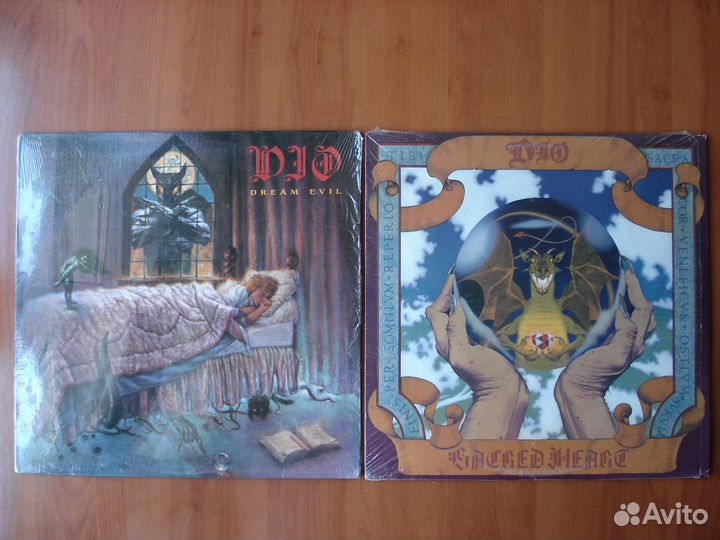 Dio - Sacred Heart американский первопресс