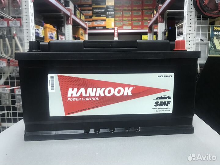 Hankook (Ханкук) 80Ah 740A обратная полярность