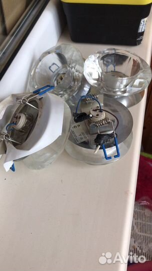 Точечные светильники g 9 ;4 шт