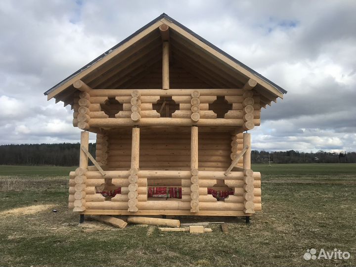 Рубка срубов