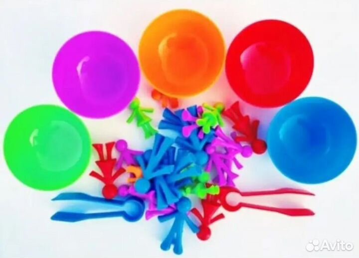 Развивающие игры сортер с пинцетом