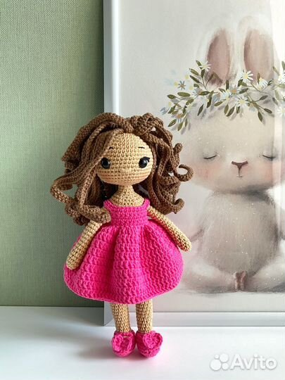 Кукла вязаная