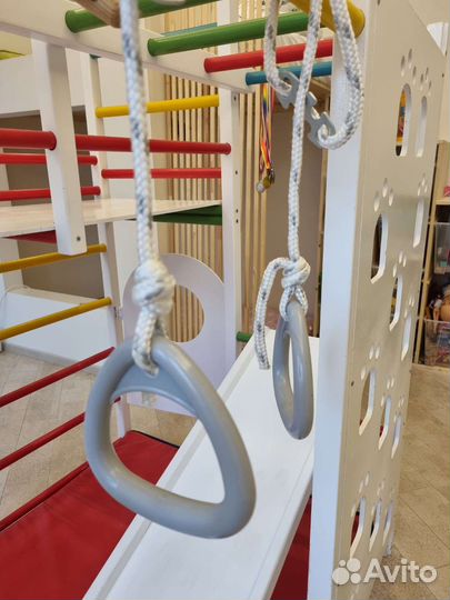 Детский двухэтажный спортивный комплекс Гулливер