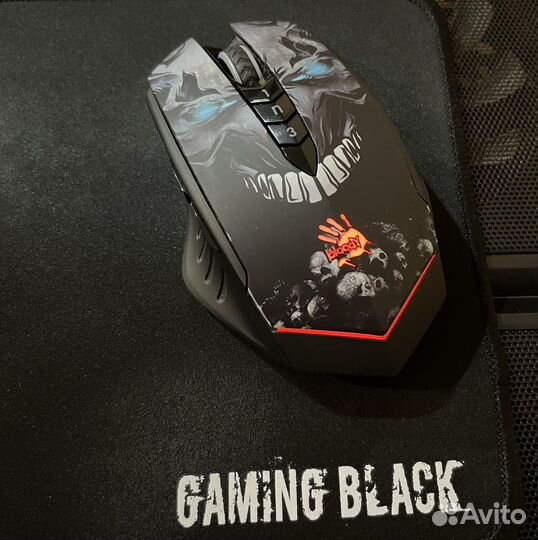 Игровая мышь A4Tech Bloody R8 skull