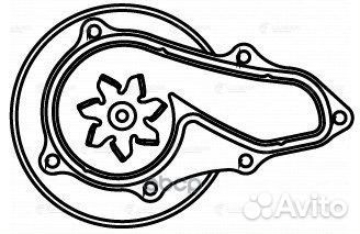 Насос водяной для а/м Honda CR-V (12) 2.4i