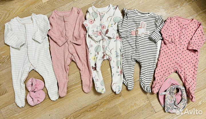 Много вещей девочке и мальчику 50,56,62,74,80