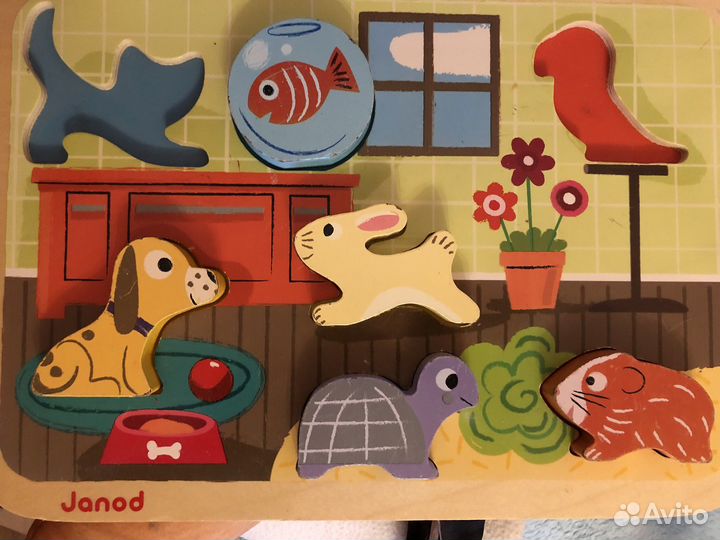 Игрушки, игры, кубики Djeco, Janod, Сказки дерева