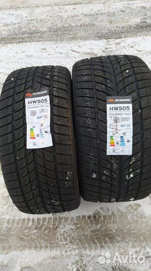 275/40R20+315/35R20 шины зима на BMW X5 X6