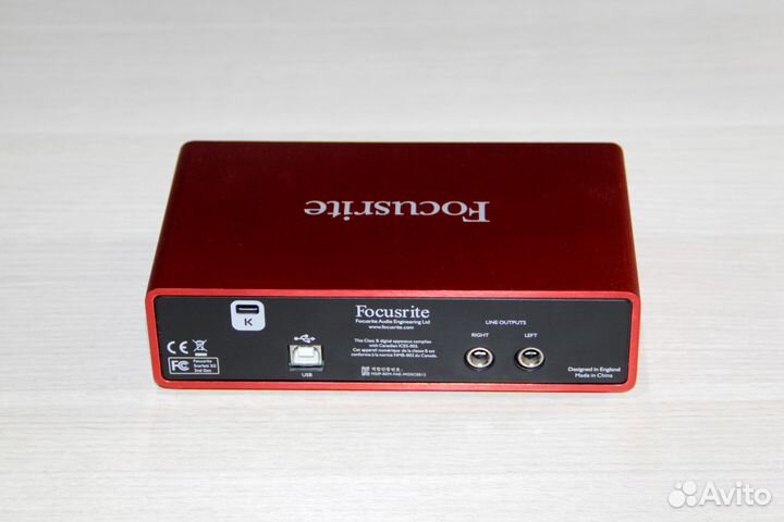 Звуковая карта Focusrite Scarlett 2i2 2nd Gen