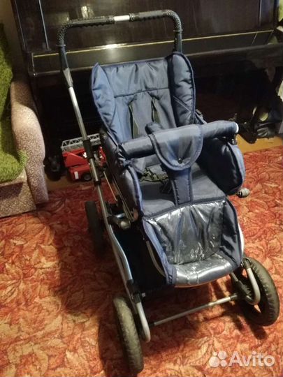 Коляска Reindeer2в1. Бренд Германия. Большие колес