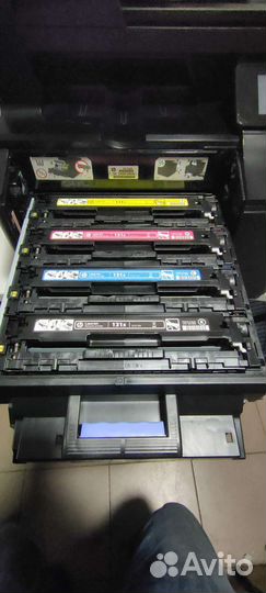 Мфу HP laserjet Pro 200 color MFP m276n цветной