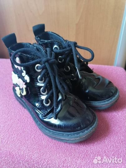 Ботинки демисезонные для девочки zara