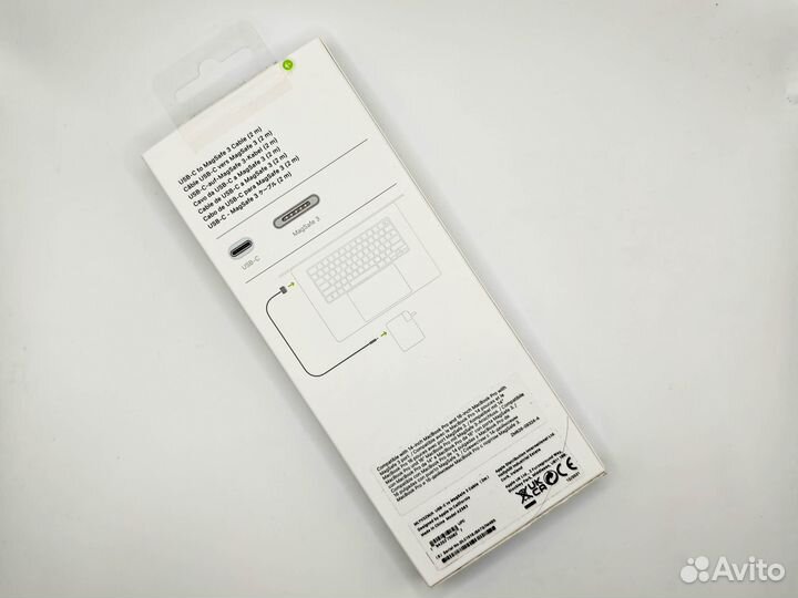 Кабель Apple USB-C/Magsafe 3, 2м, белый