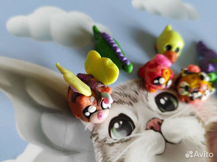 Самодельные фигурки из глины