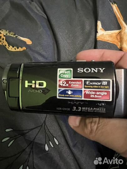 Видеокамера HD Sony