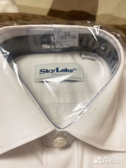 Белая рубашка 140 146