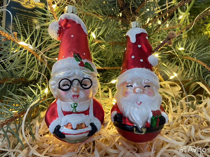 Елочные игрушки - стекло