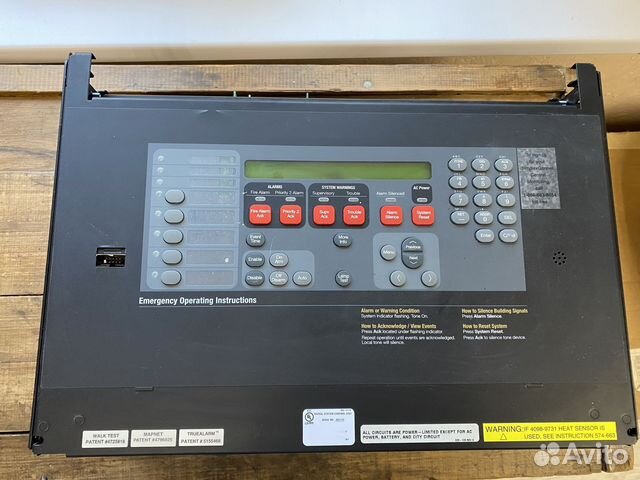 Simplex 4100-9211 головная панель пожарной сигнали купить в Москве по ...