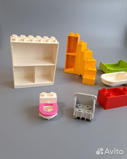Lego Duplo поштучно детали мебель предметы быта