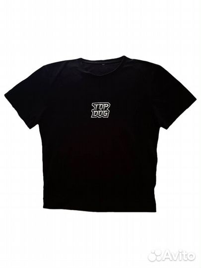 Футболка TOP DOG logo black