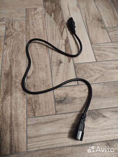 Кабель питания монитор-системный блок