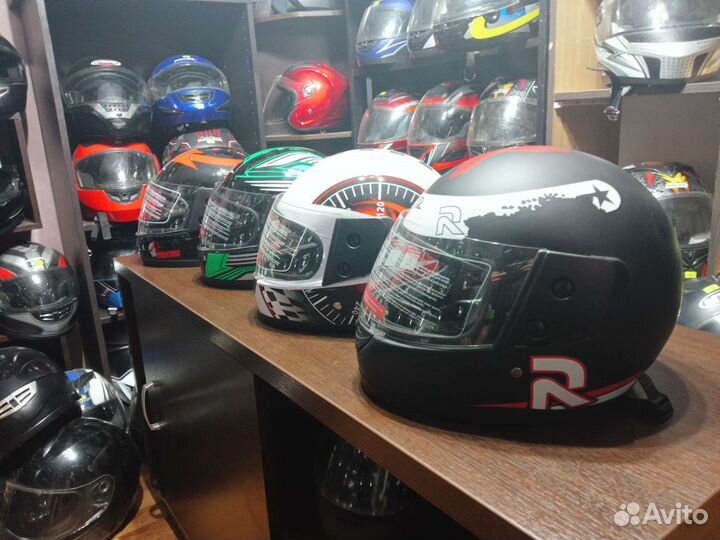 Мотошлем новый