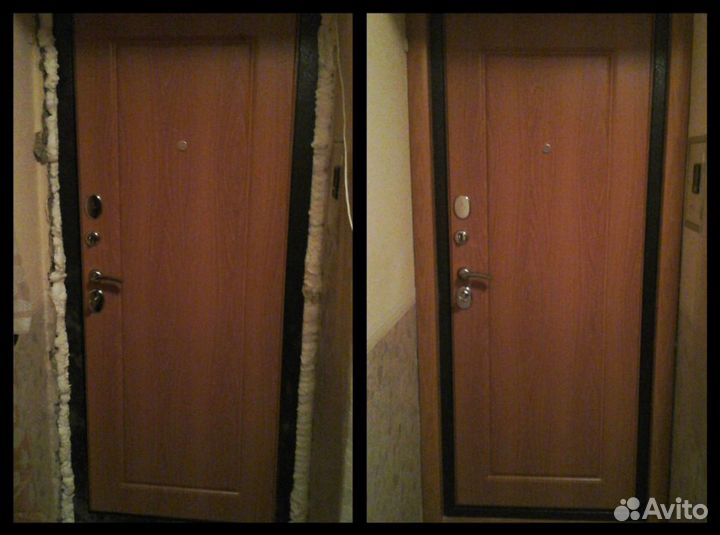 Установка входных дверей,ремонт квартир