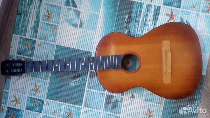 Акустическая гитара семиструнная СССР на дрова